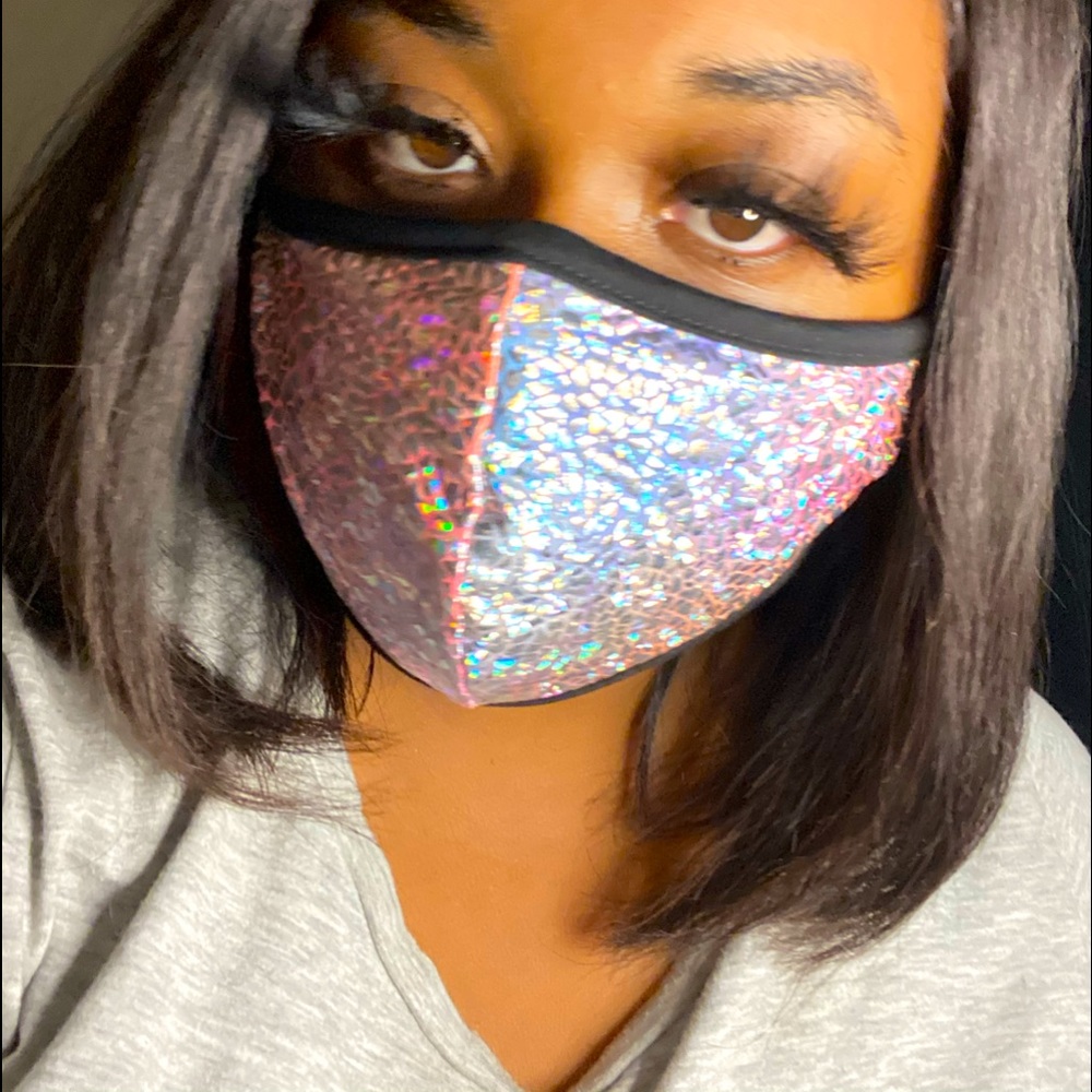 Shimmer women’s face mask